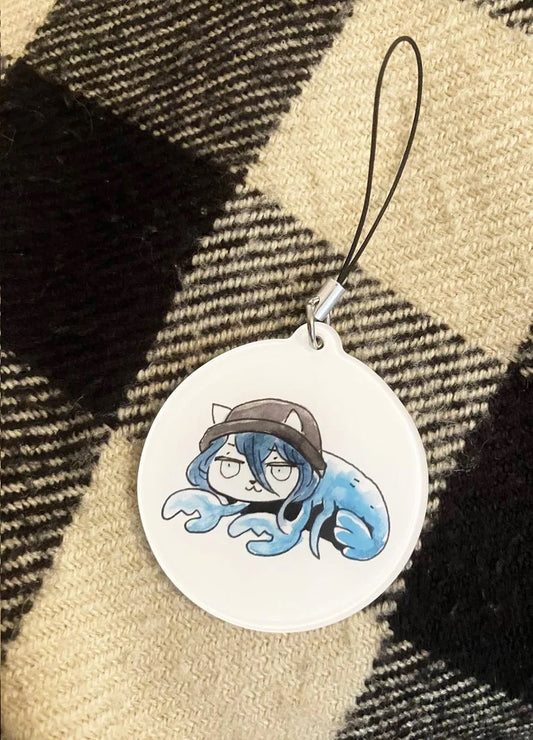 Cat Lobster Keychain