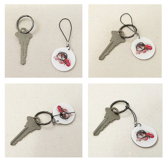 Cat Lobster Keychain