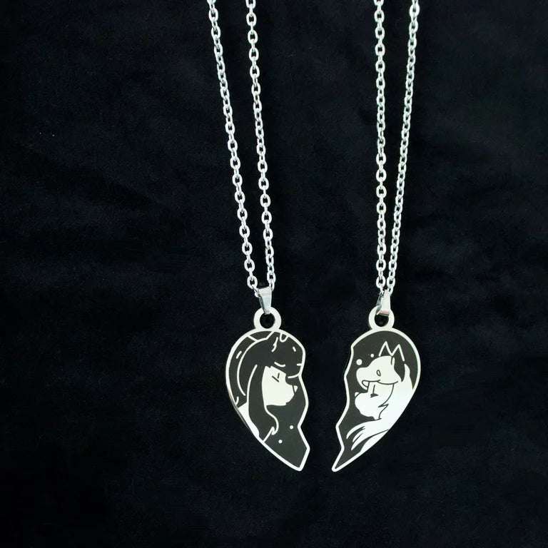920LONDON Metal Heart Necklace