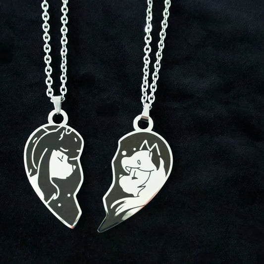 920LONDON Metal Heart Necklace