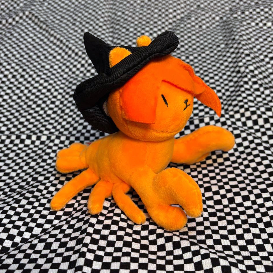 Cat Lobster Plush (orange)