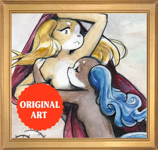 Original art - Pinky and Pepper