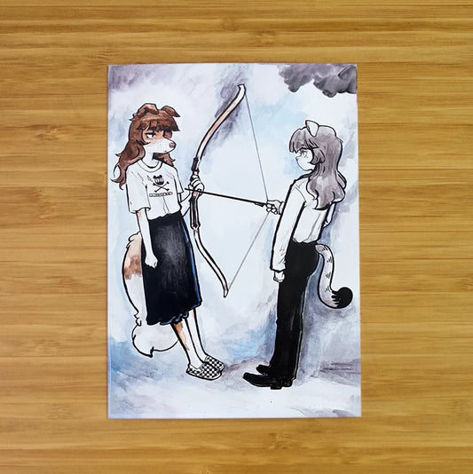 Postcard 1 (I'm Abramovic)