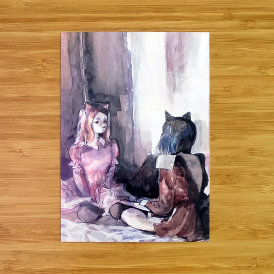 Postcard 4 (Cute Heroines)