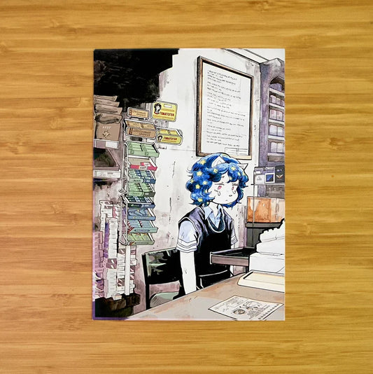 Postcard 5 (The Cat Who Fell to Earth)