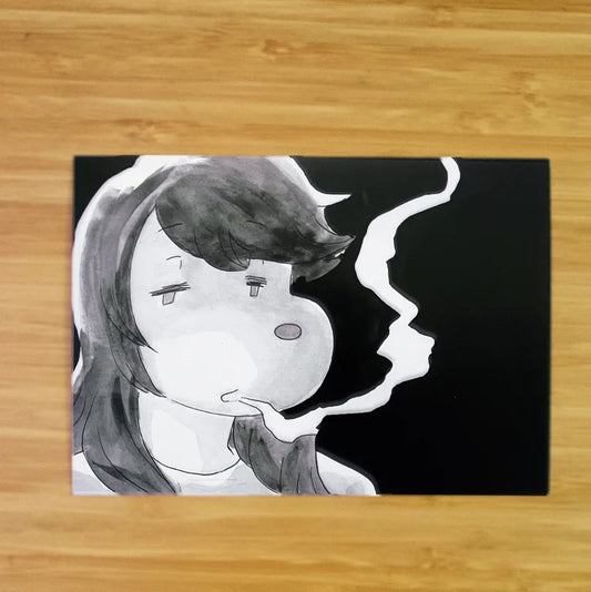Postcard 8 (Smoking)
