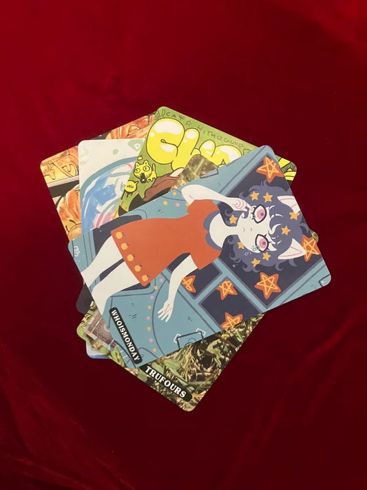 Cat Lobster Trading Card Pack