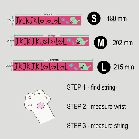 Pink 920LONDON Wristband