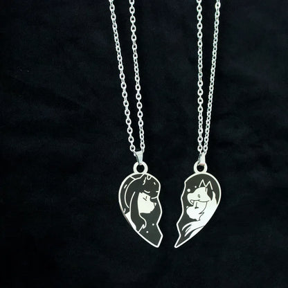 920LONDON Metal Heart Necklace