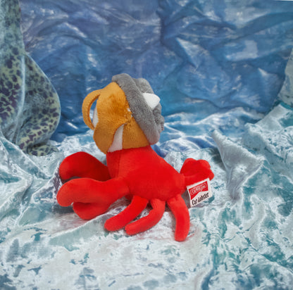 Cat Lobster Plush (red)
