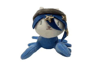 Cat Lobster Plush (starry)
