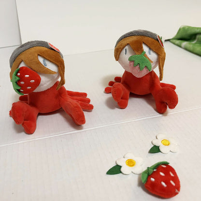Cat Lobster Plush (strawberry fields)