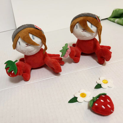 Cat Lobster Plush (strawberry fields)