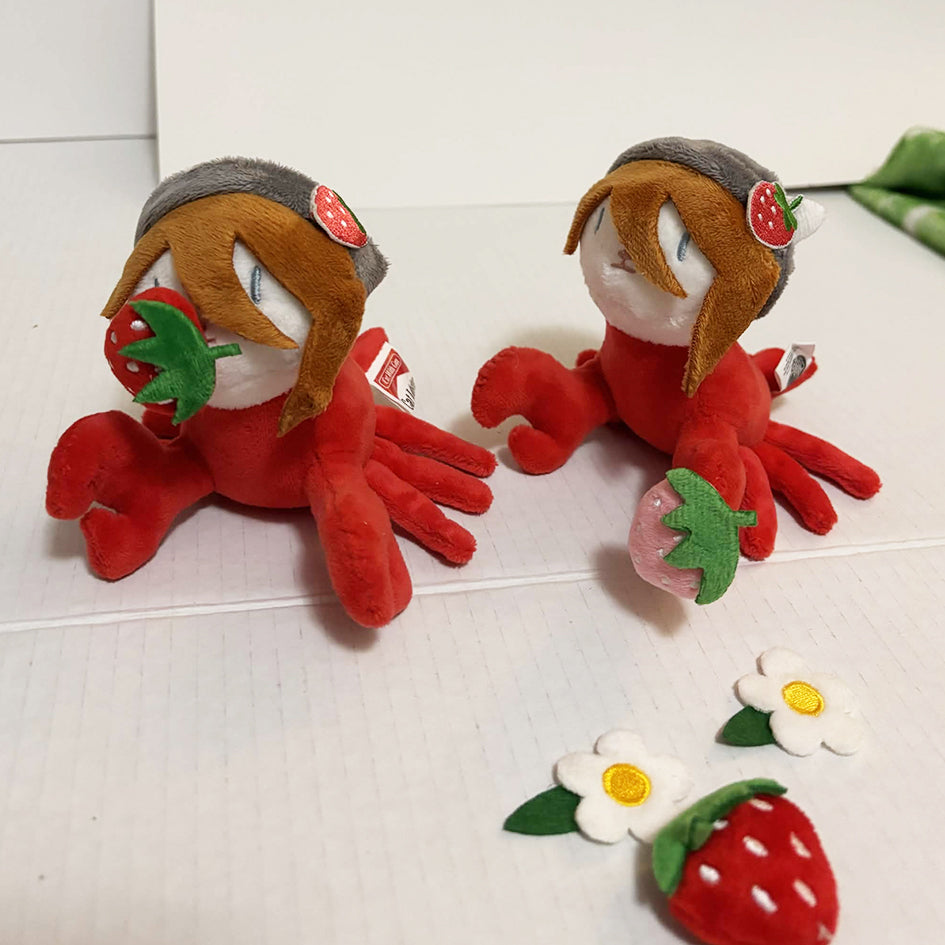 Cat Lobster Plush (strawberry fields)